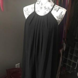 Black dress by soprano